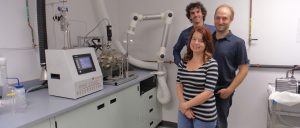 The research team: Jean-François Vermette, Patrick Desjardins and Sophie Girard.