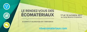 Rendez-vous des écomatériaux @ Camp musical d'Asbestos